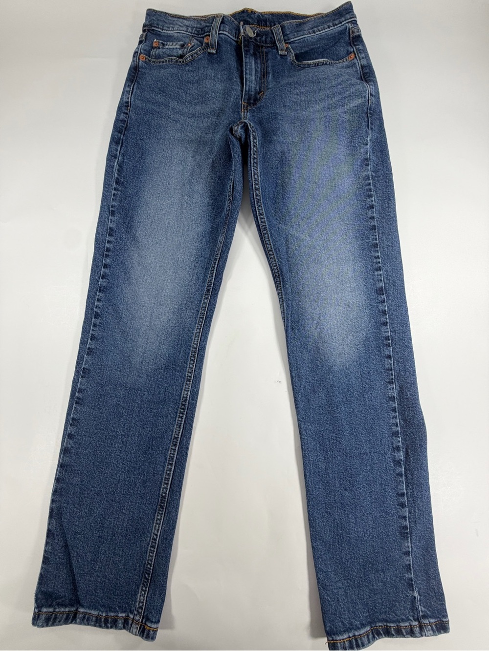 Levi’s 514 Straight Fit Jeans W29 L32 Blue Water<Less Classic Denim Men’s